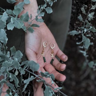 jade earrings