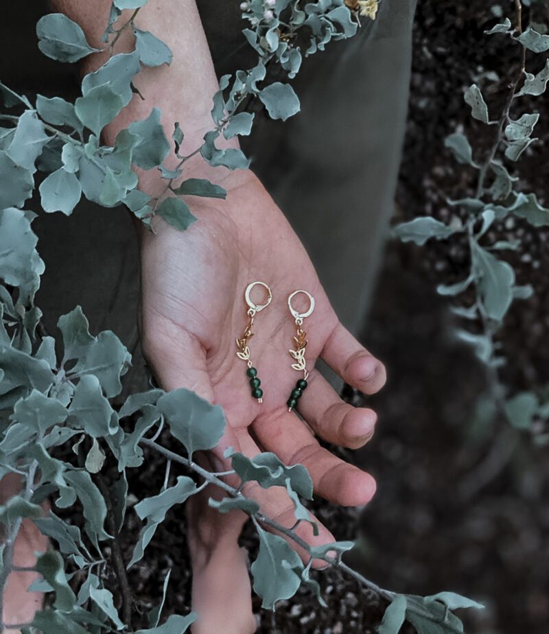 jade earrings