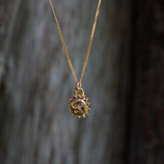 sun necklace