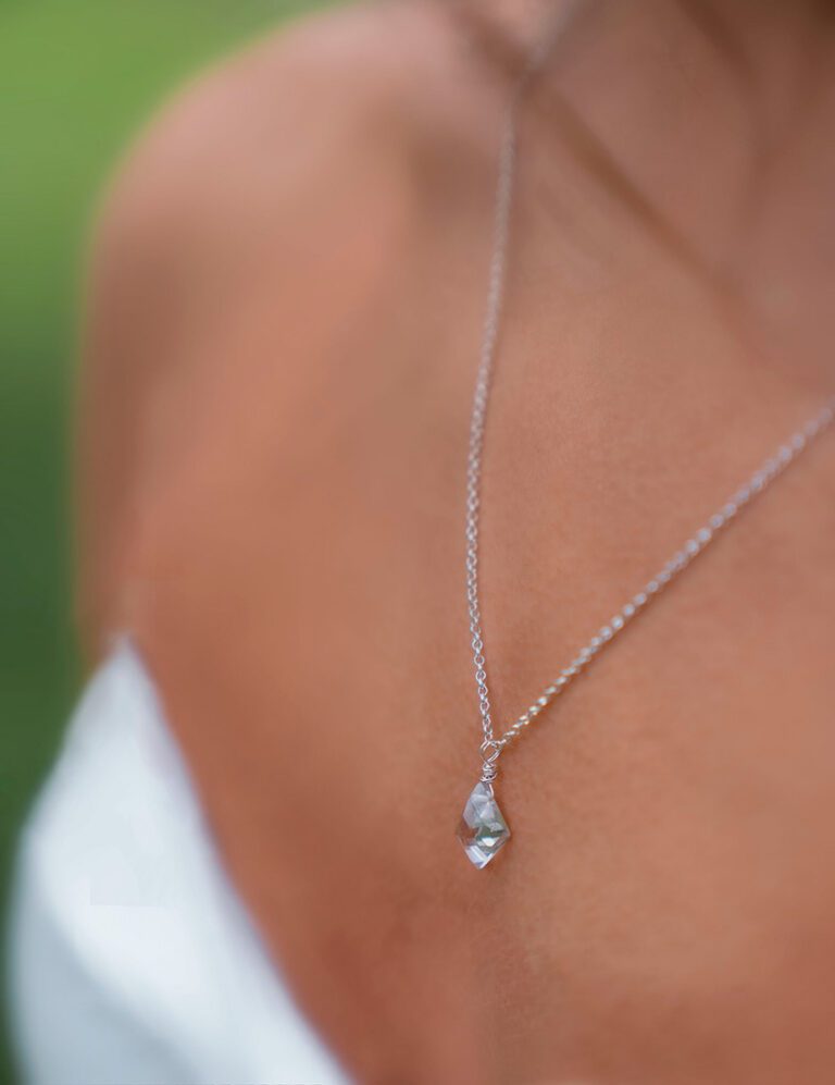 amethyst necklace crystal quartz