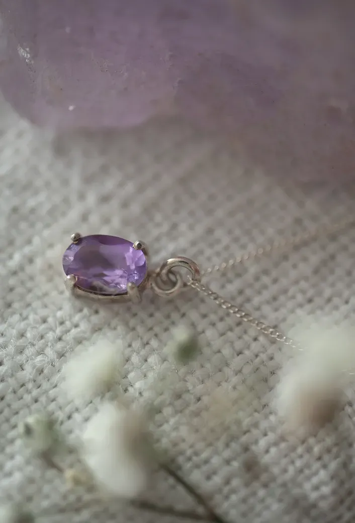 amethyst necklace